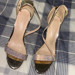 Sparkly heels